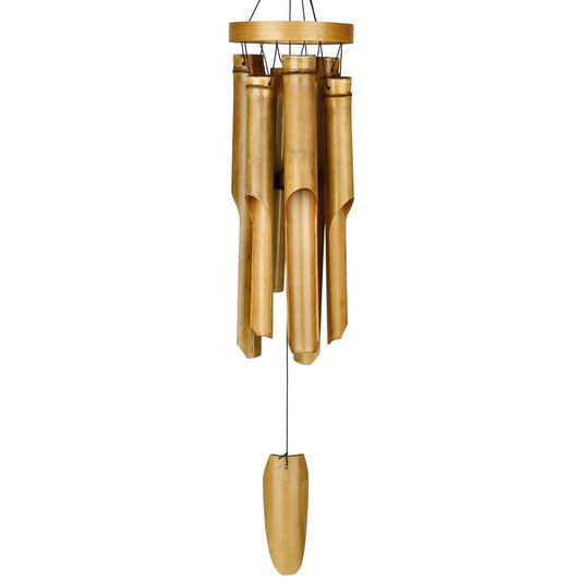 Ring Bamboo Chime - Large, Natural