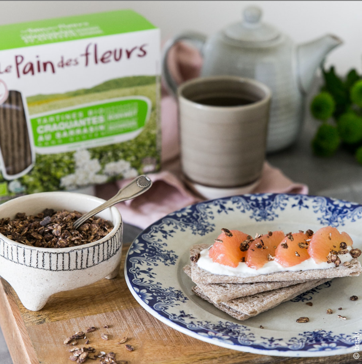 Gluten Free Crackers - Ancient Grain "Le Pain des Fleurs"