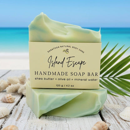 Island Escape Tropical Handmade Soap Bar (VEGAN)