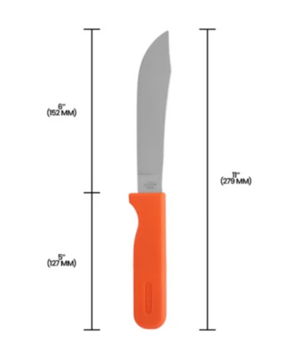 Zenport Crop Harvest Knife 6-Inch Blade