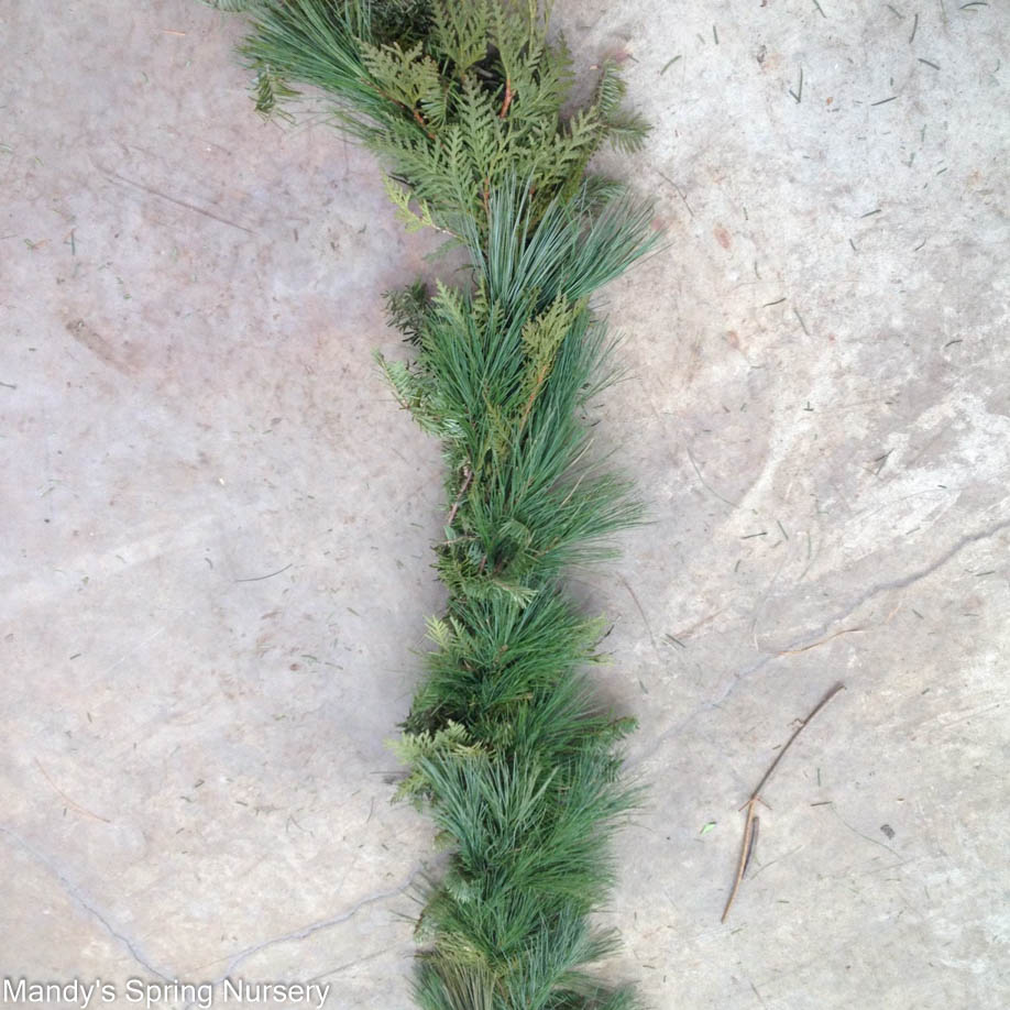 Garland & Roping - Mixed Greens (PRE-ORDER) β Mandy Spring Farm Nursery ...