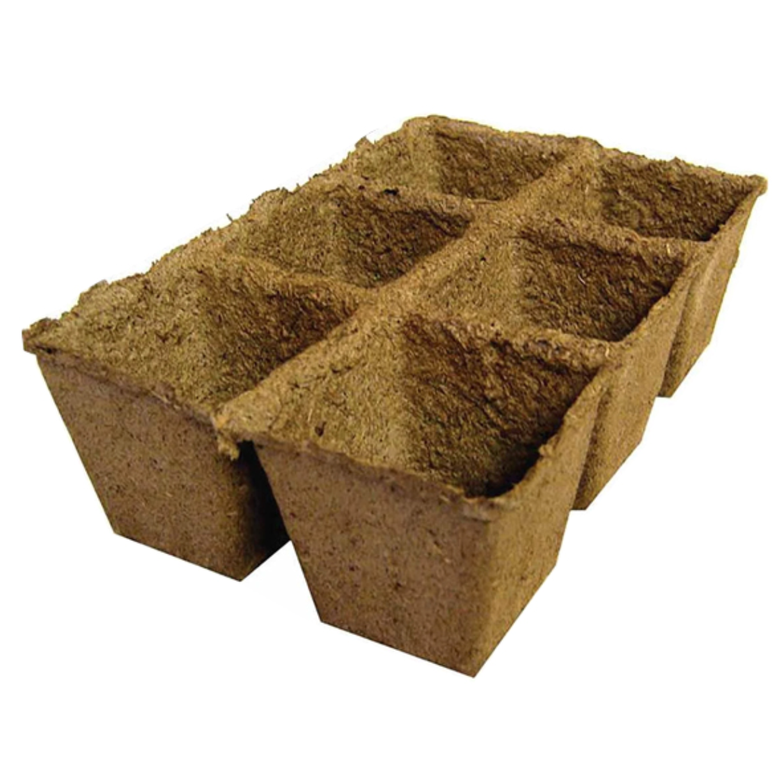 Cow Pots - 6 Cell Tray
