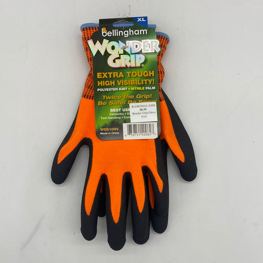 Bellingham Wonder Grip Extra Tough Hiviz Glove