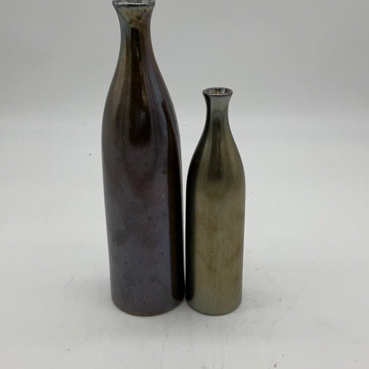 Bottle Shaped Stem Vase