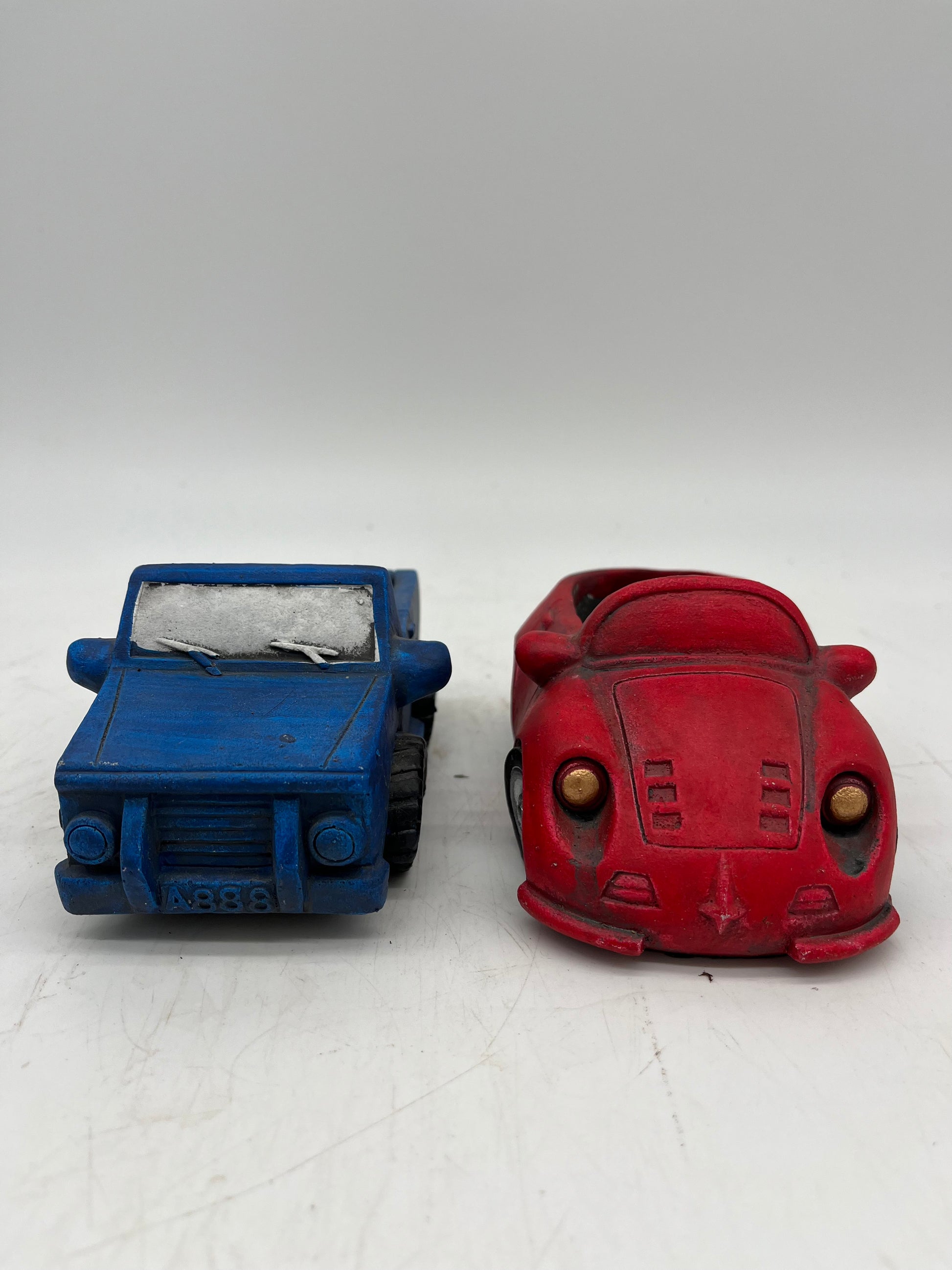 car plant pot Mini Car & Truck Planters Blue