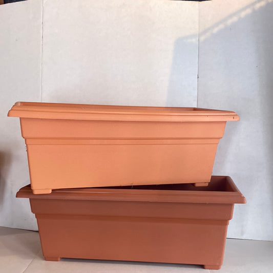 Countryside Plastic Deck Planters