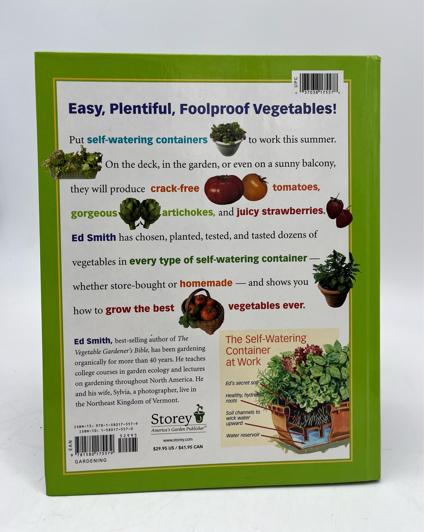 Incredible Vegetables from Self-Watering Containers - Edward C. Smith
