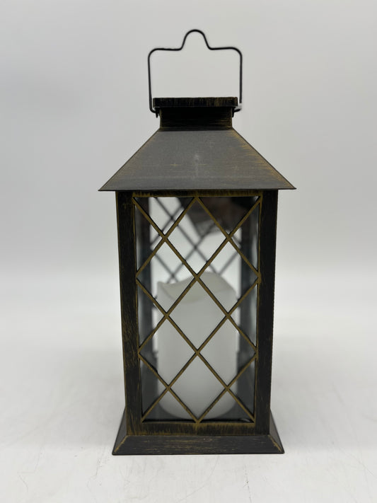 Traditional Candle Lantern - Solar Powered