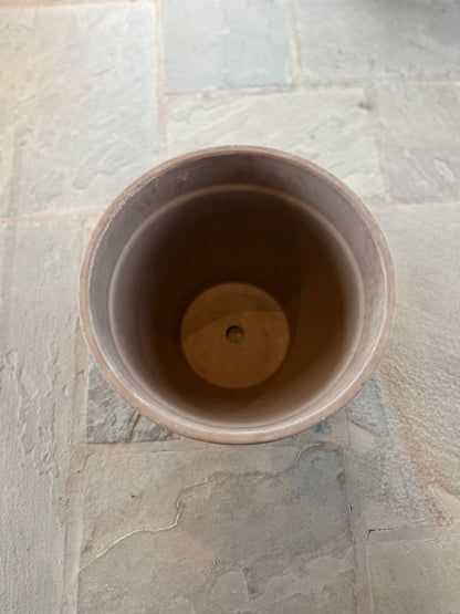 Maceta Montelupo Planter w/ Drainage - Grey Terracotta