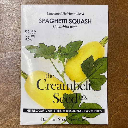 The Creambelt "Spaghetti Squash"