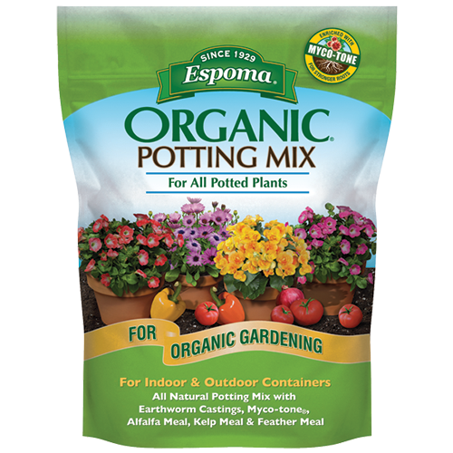 bagged potting mix Espoma Organic Potting Mix